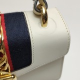 Gucci Sylvie Top Handle Bag Leather Mini — thumbnail 11