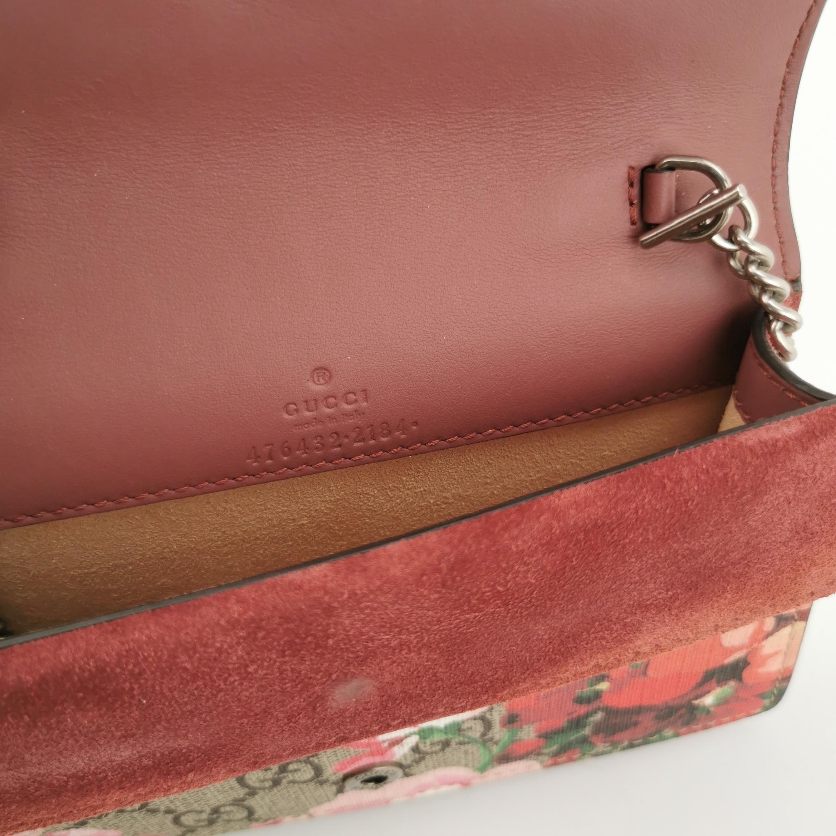 Gucci Dionysus Bag Blooms Print GG Coated Canvas Super Mini — photo 6 of 11
