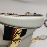 Gucci Sylvie Top Handle Bag Leather Mini — thumbnail 13