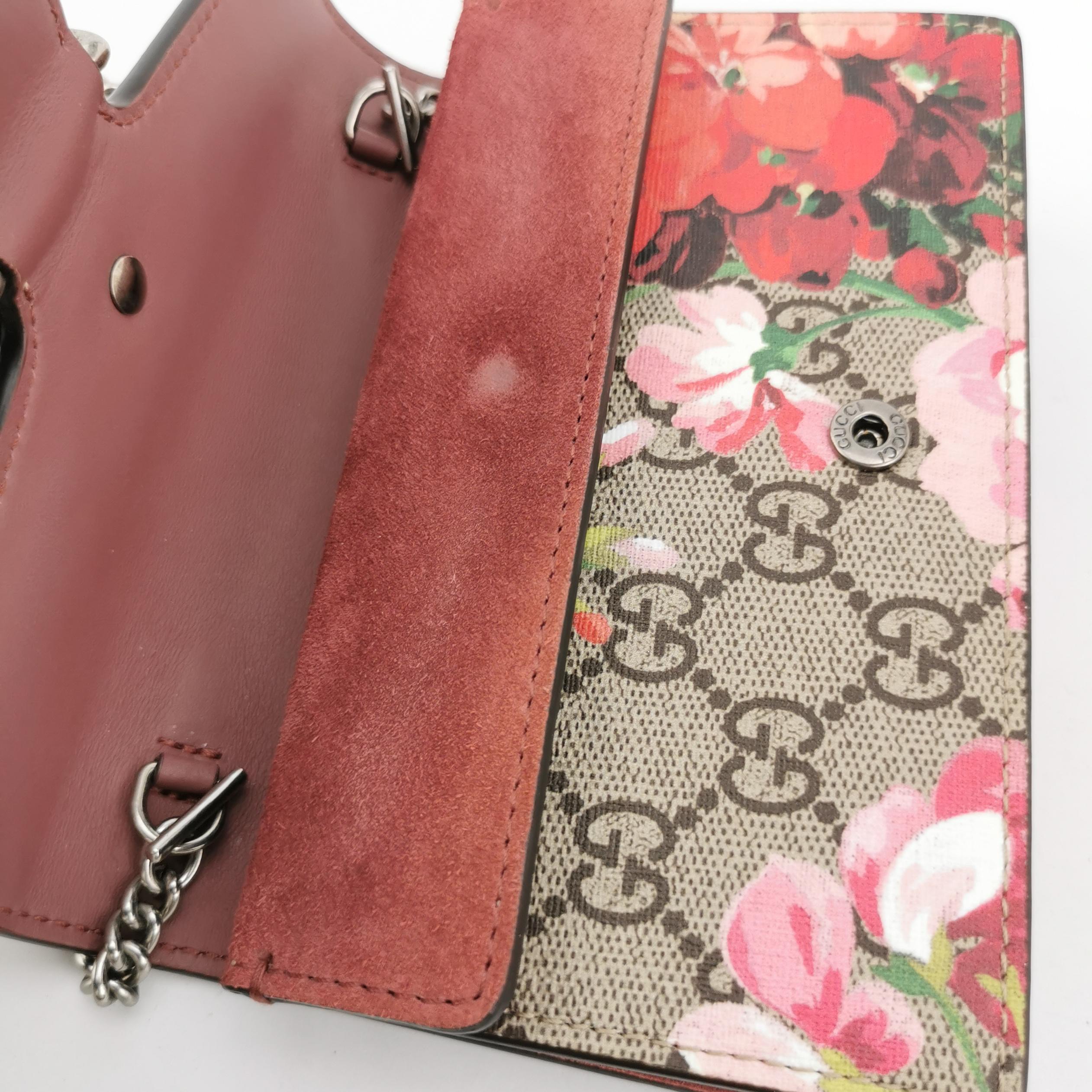 Gucci Dionysus Bag Blooms Print GG Coated Canvas Super Mini — photo 8 of 11