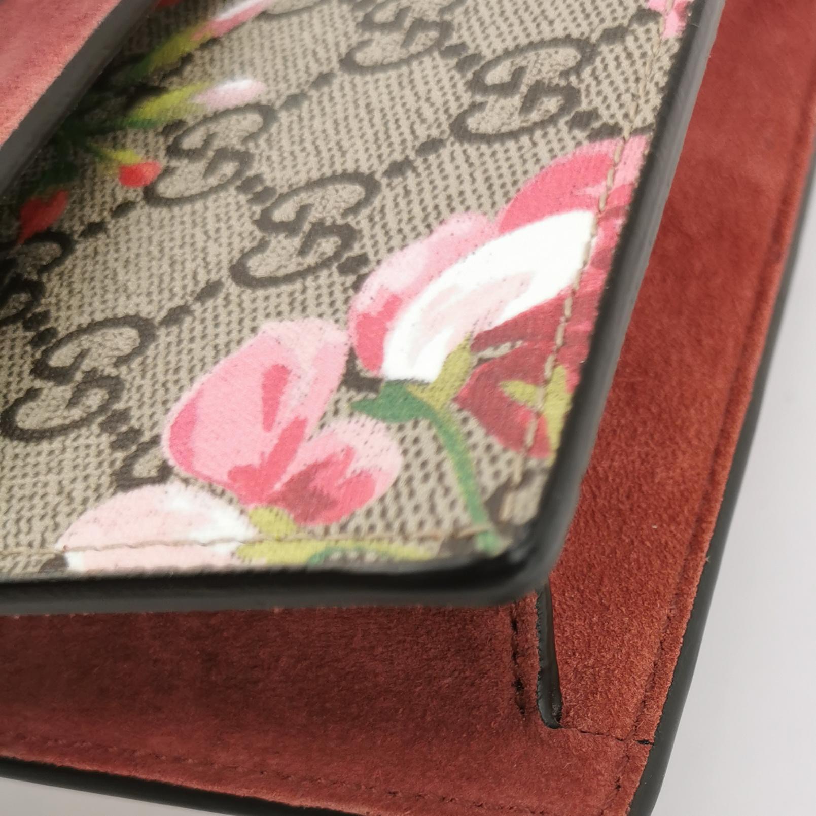 Gucci Dionysus Bag Blooms Print GG Coated Canvas Super Mini — photo 9 of 11