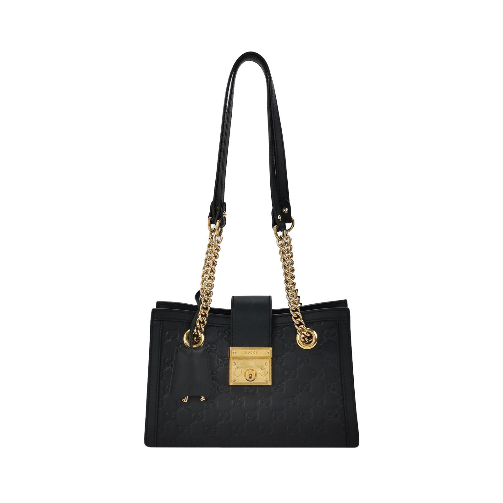Gucci Padlock Chain Tote Guccissima Leather Small — photo 1 of 15