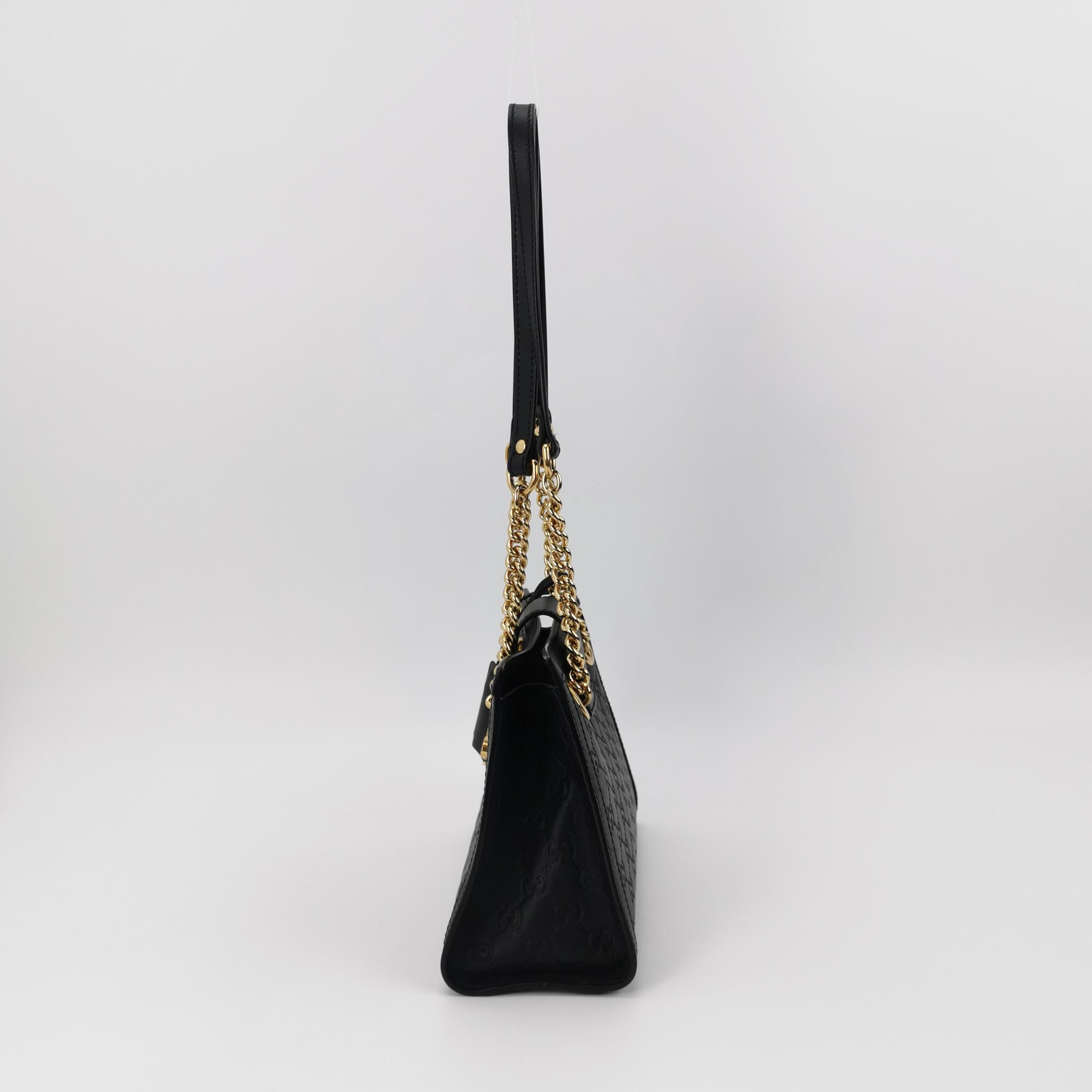 Gucci Padlock Chain Tote Guccissima Leather Small — photo 4 of 15