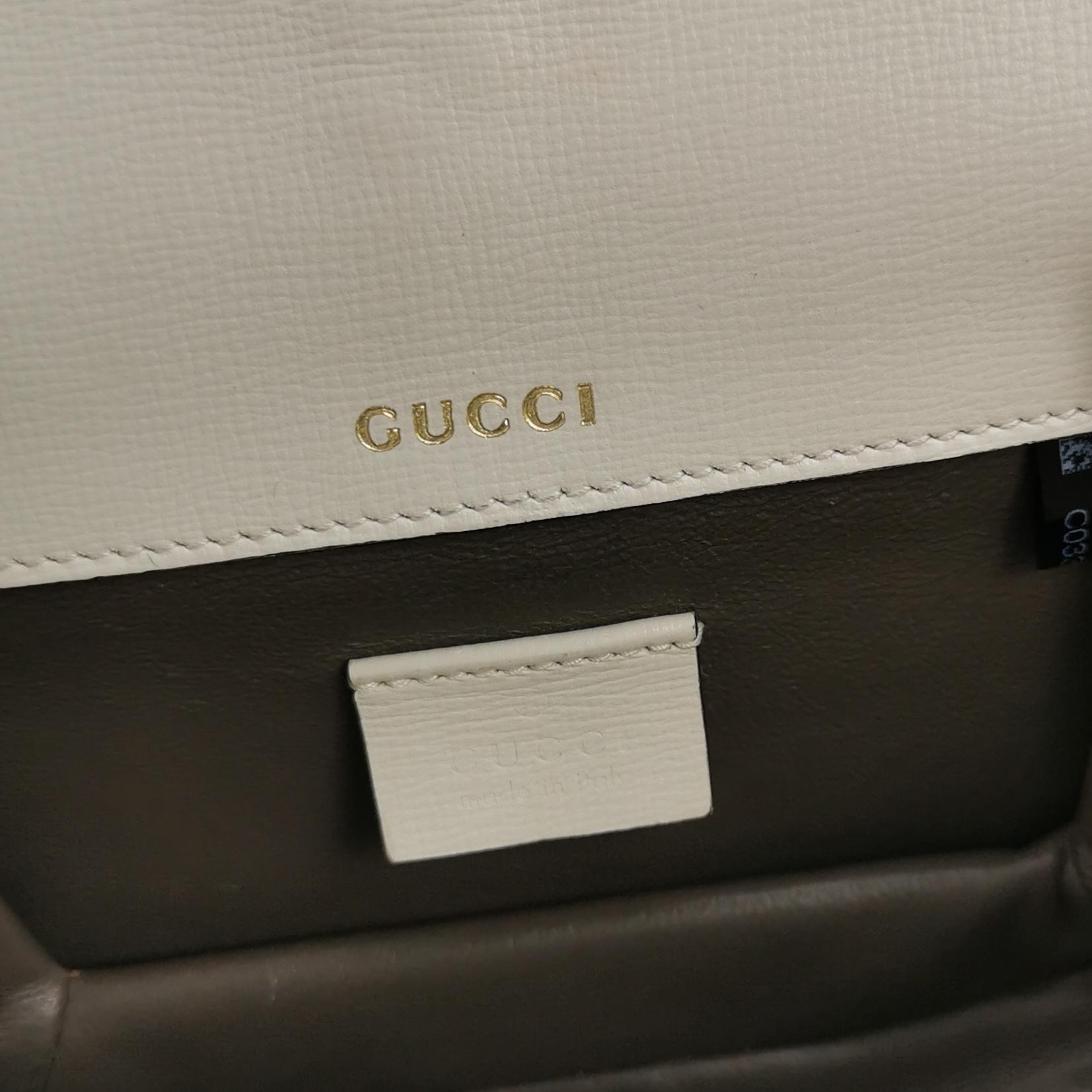 Gucci Sylvie 1969 Shoulder Bag Leather Mini — photo 8 of 23