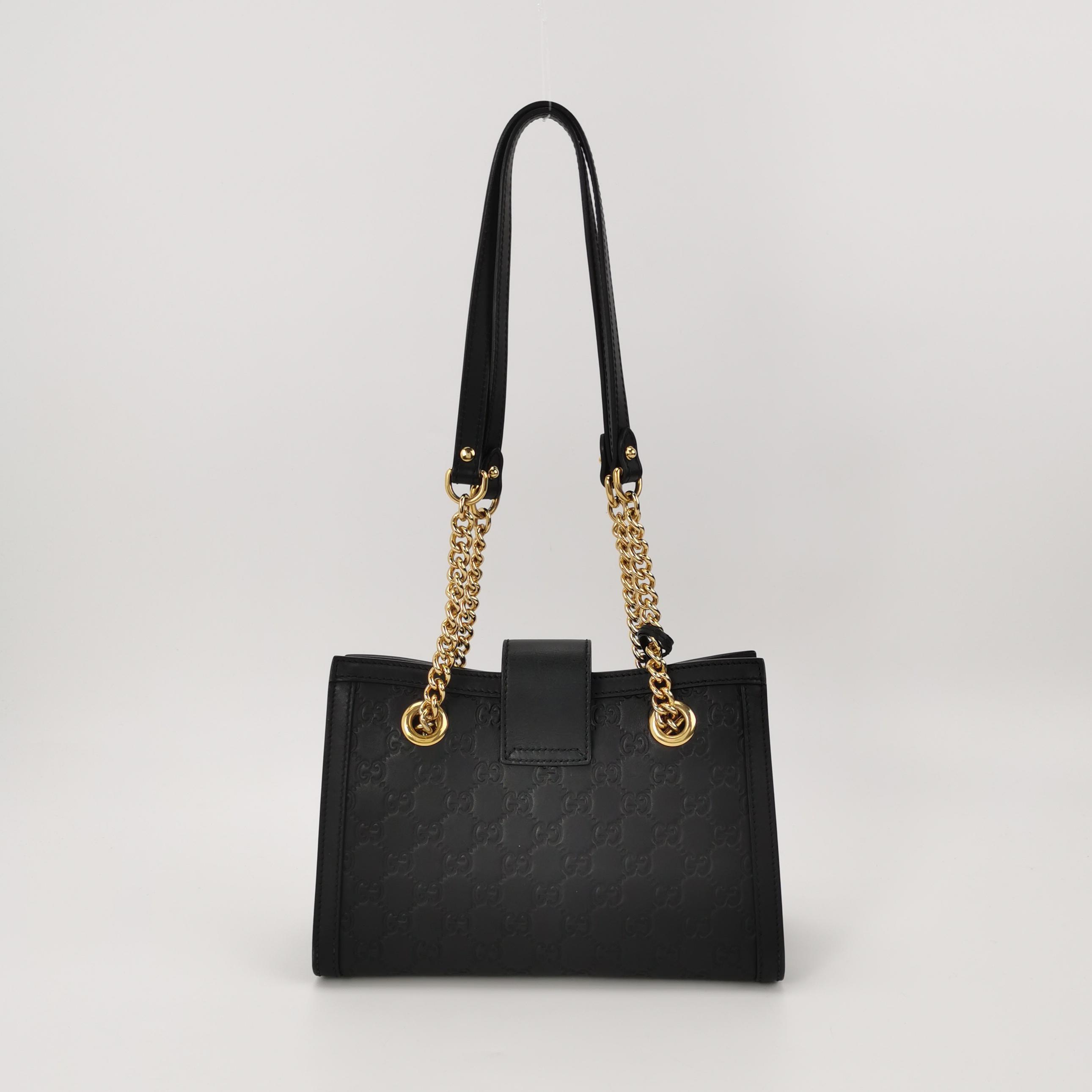 Gucci Padlock Chain Tote Guccissima Leather Small — photo 3 of 15