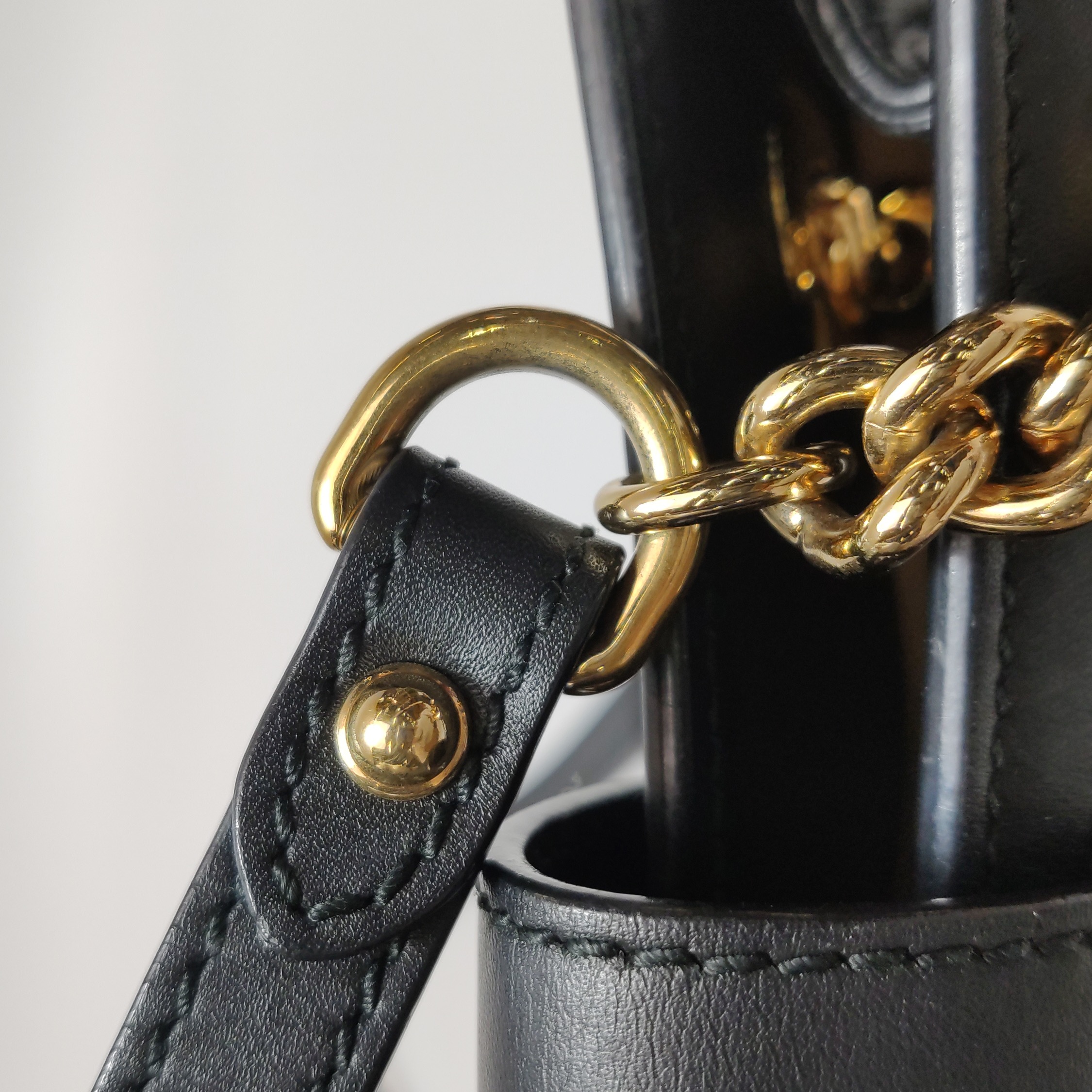 Gucci Padlock Chain Tote Guccissima Leather Small — photo 10 of 15