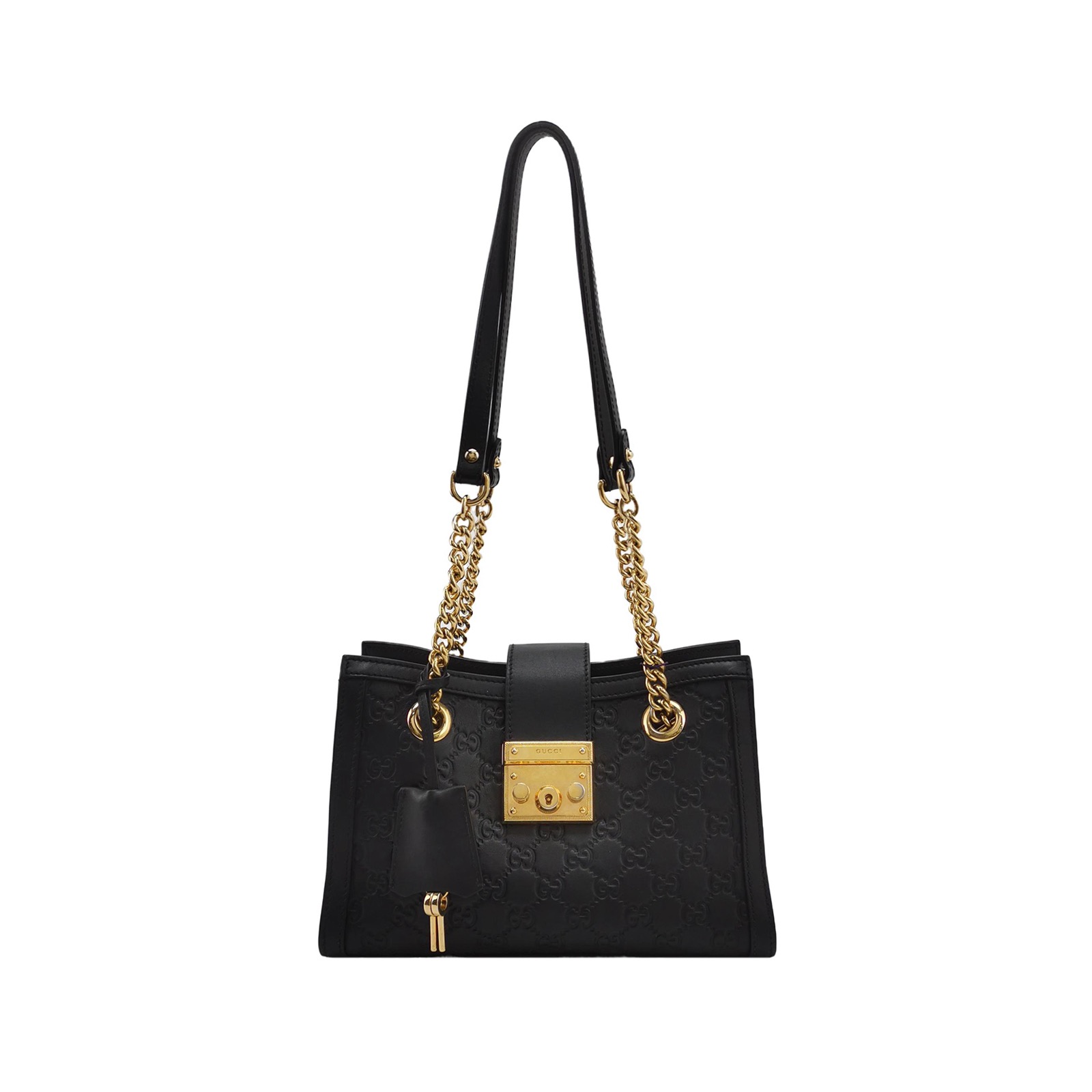 Gucci Padlock Chain Tote Guccissima Leather Small — photo 1 of 16