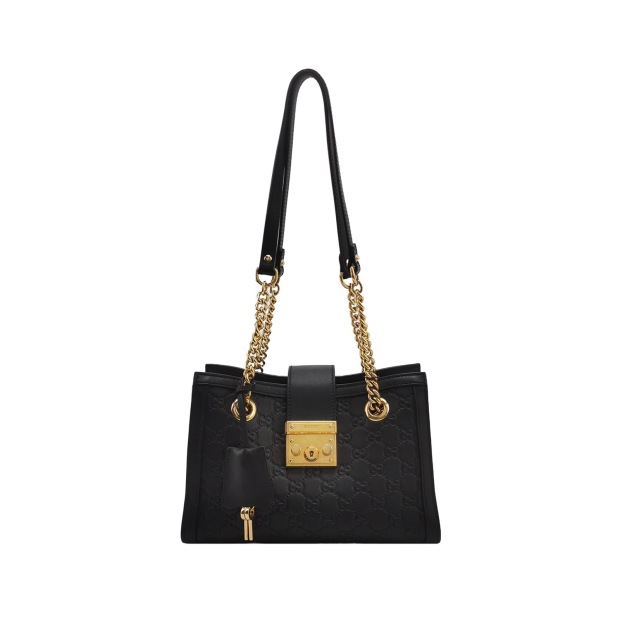 Gucci Padlock Chain Tote Guccissima Leather Small — pre-owned, Vierlot