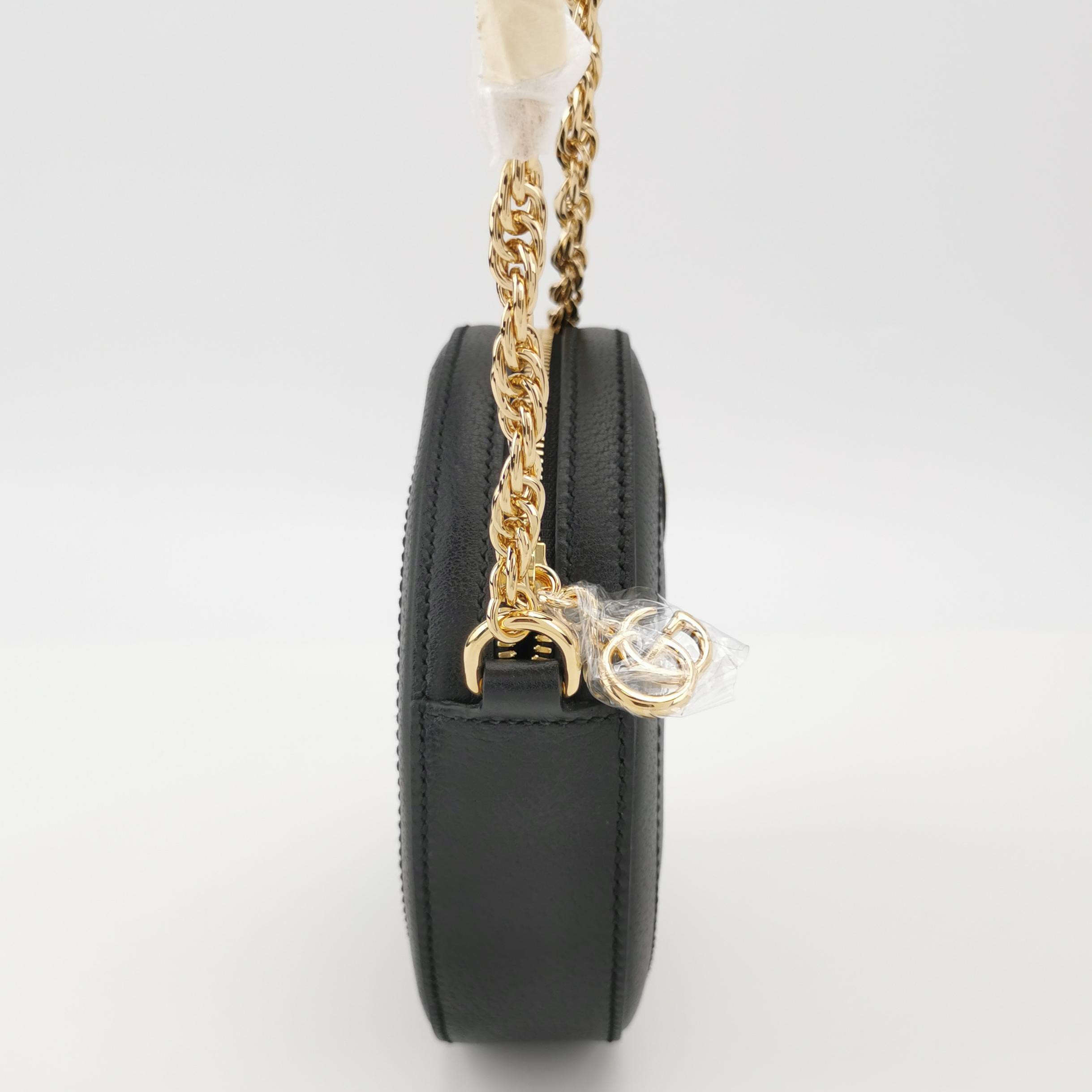 Gucci Ophidia Round Shoulder Bag Leather Mini — photo 3 of 8