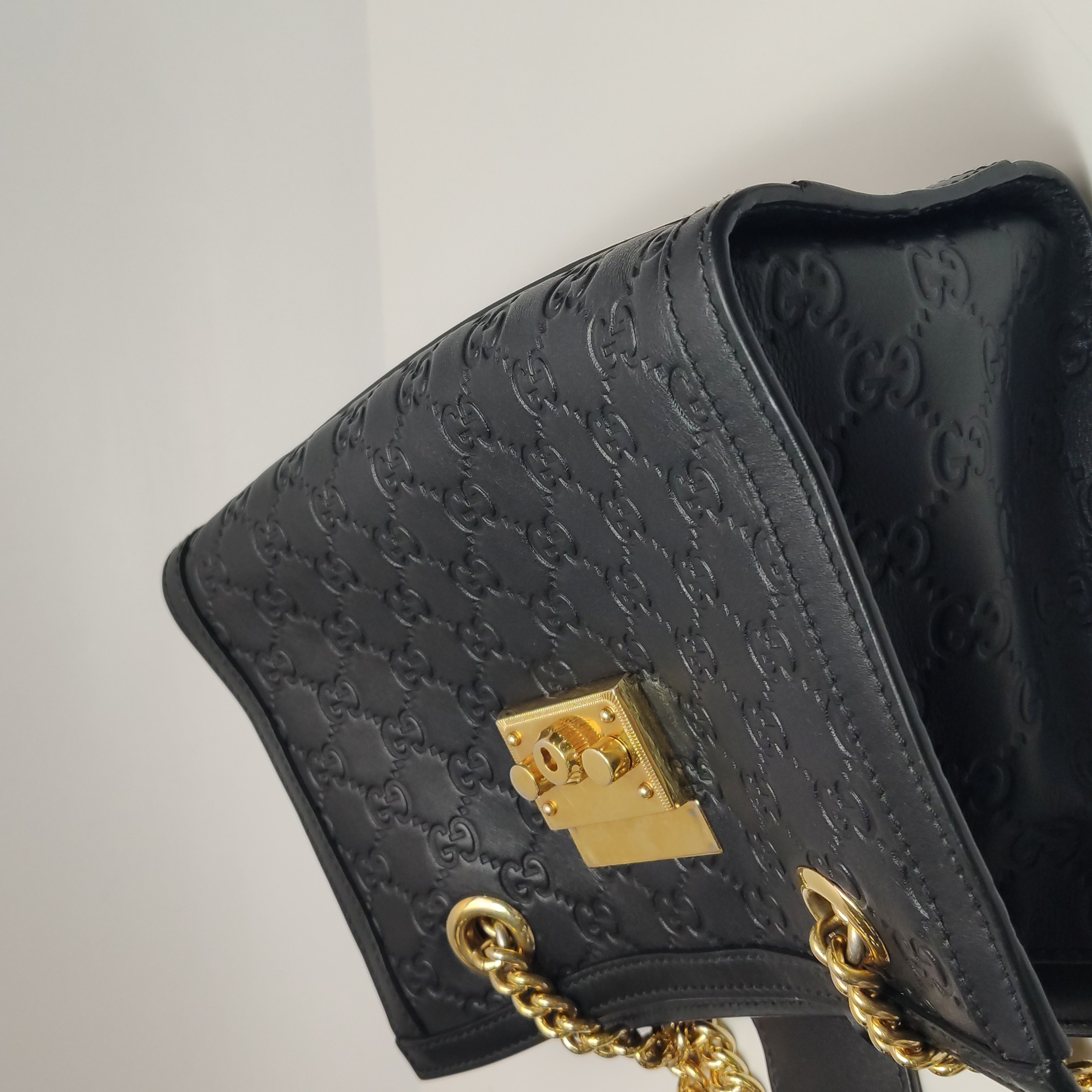 Gucci Padlock Chain Tote Guccissima Leather Small — photo 11 of 16
