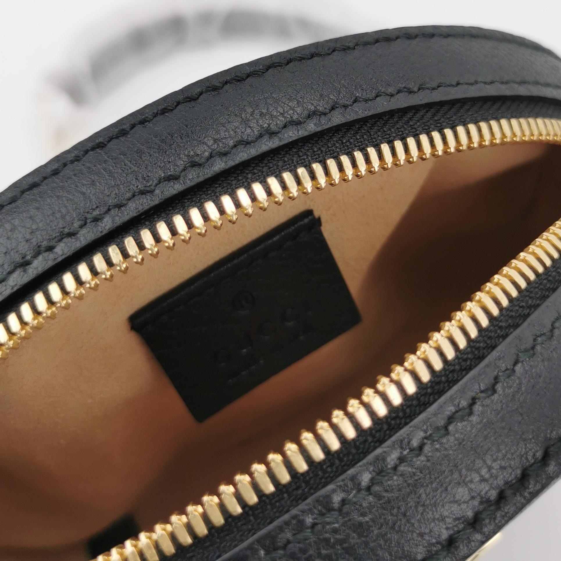 Gucci Ophidia Round Shoulder Bag Leather Mini — photo 7 of 8