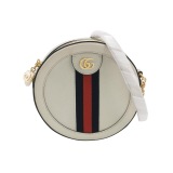 Gucci Ophidia Round Shoulder Bag Leather Mini — thumbnail 1
