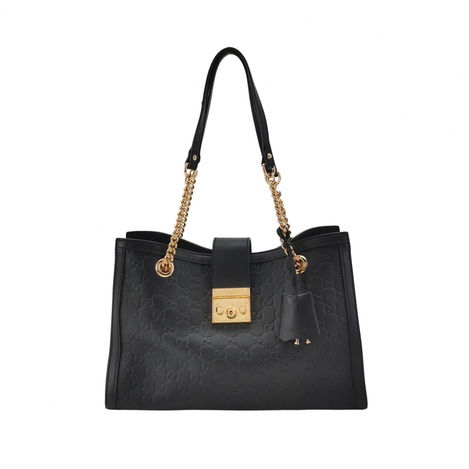 Gucci Padlock Chain Tote Guccissima Leather Medium — photo 1 of 14
