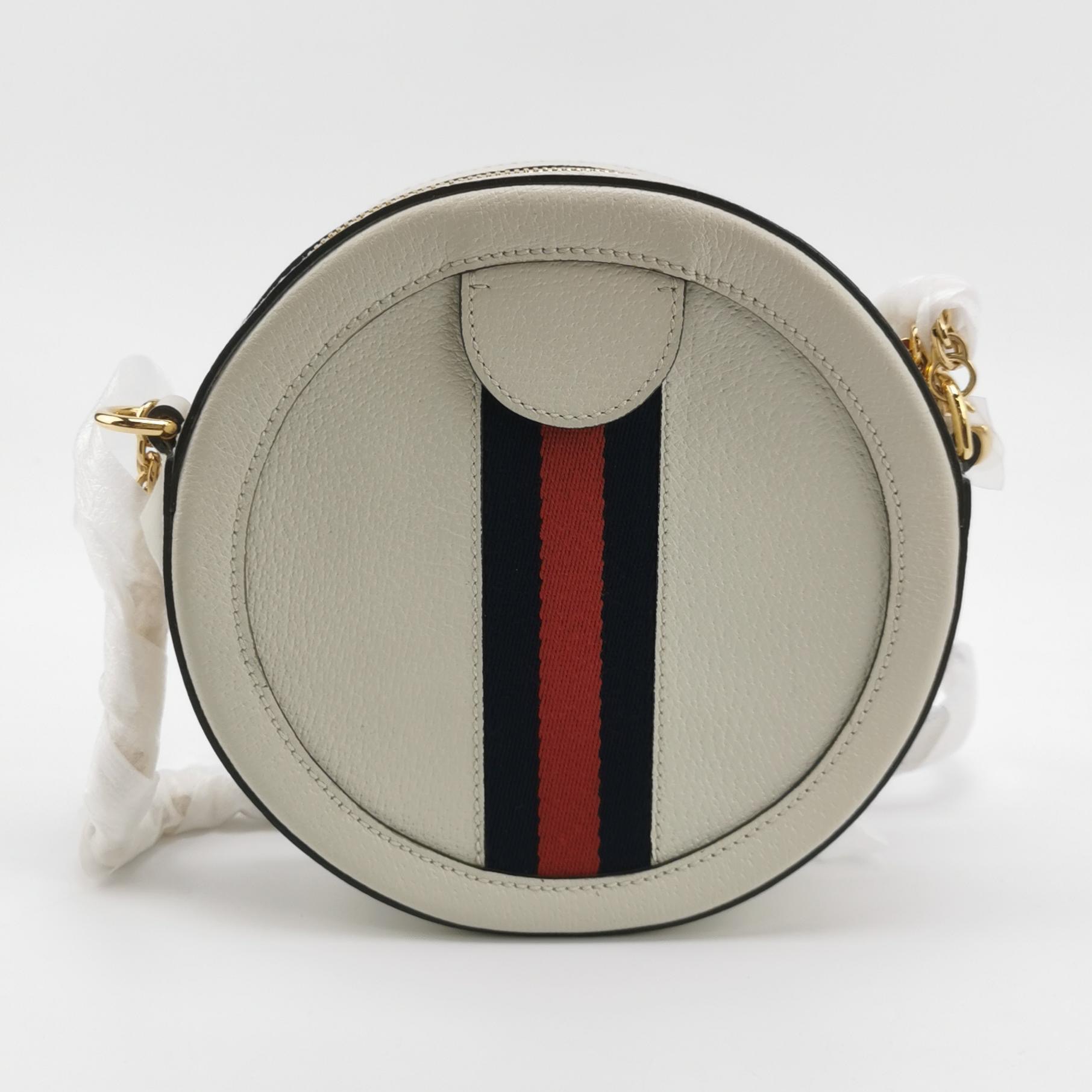 Gucci Ophidia Round Shoulder Bag Leather Mini — photo 5 of 9