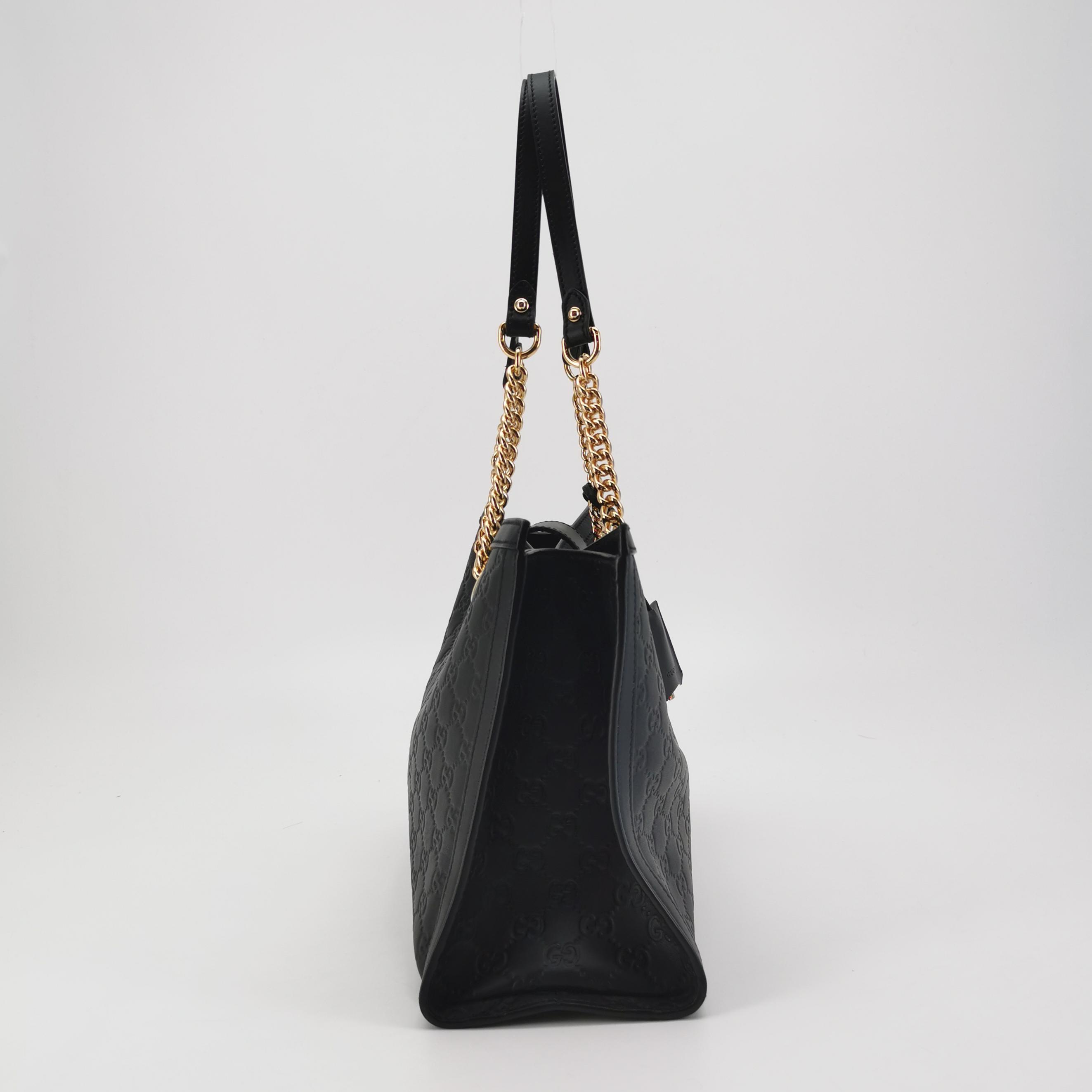 Gucci Padlock Chain Tote Guccissima Leather Medium — photo 4 of 14