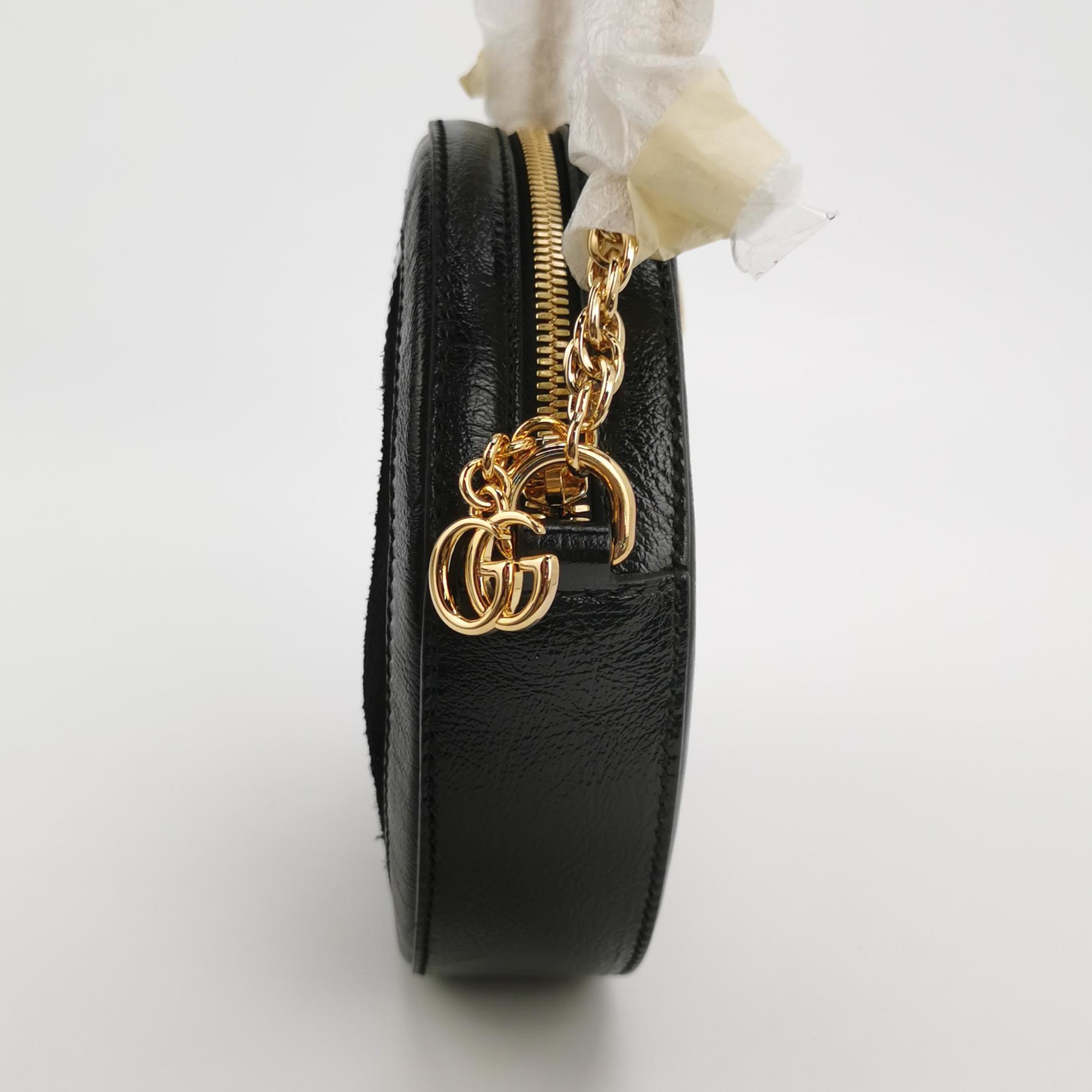 Gucci Ophidia Round Shoulder Bag Suede Mini — photo 4 of 17