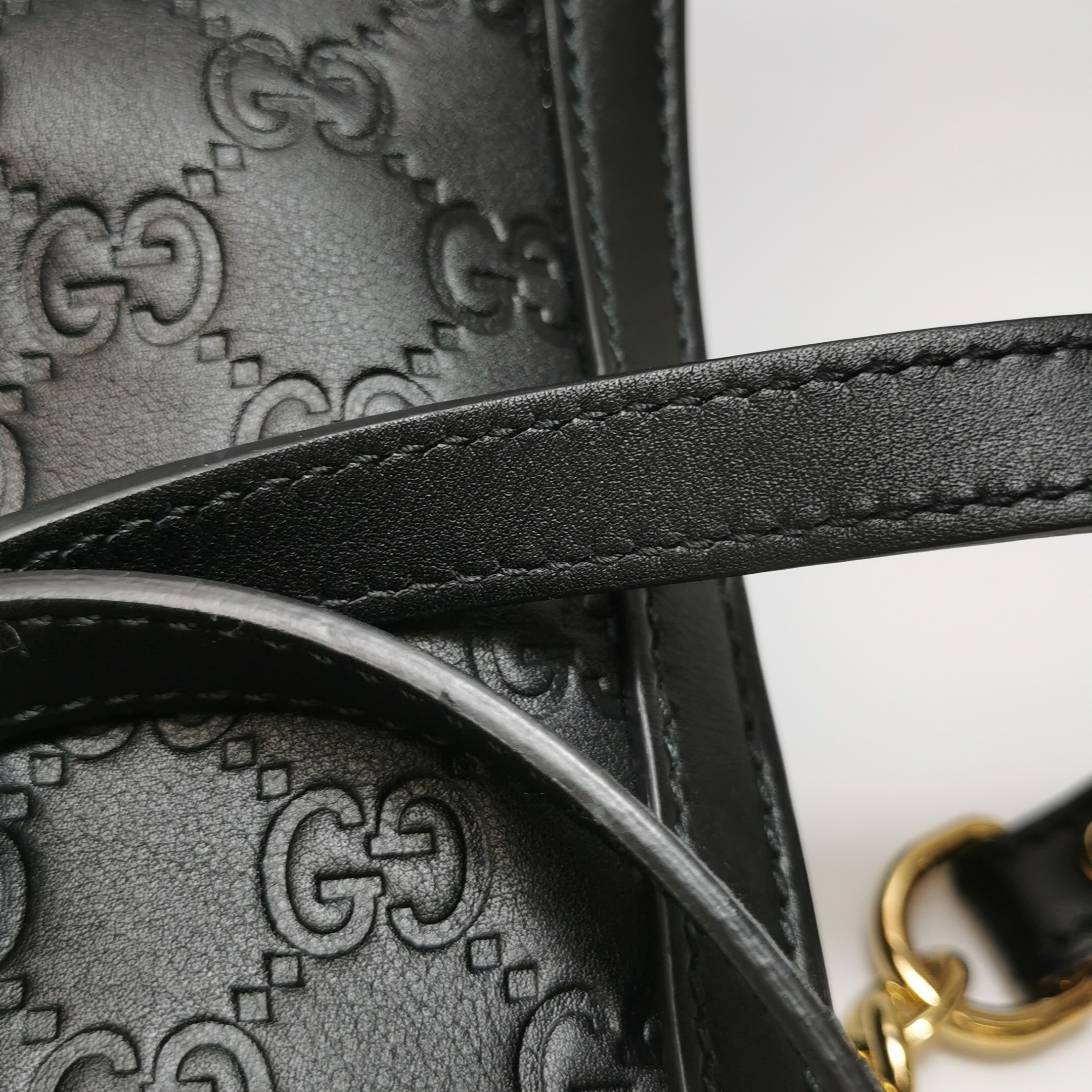Gucci Padlock Chain Tote Guccissima Leather Medium — photo 14 of 14