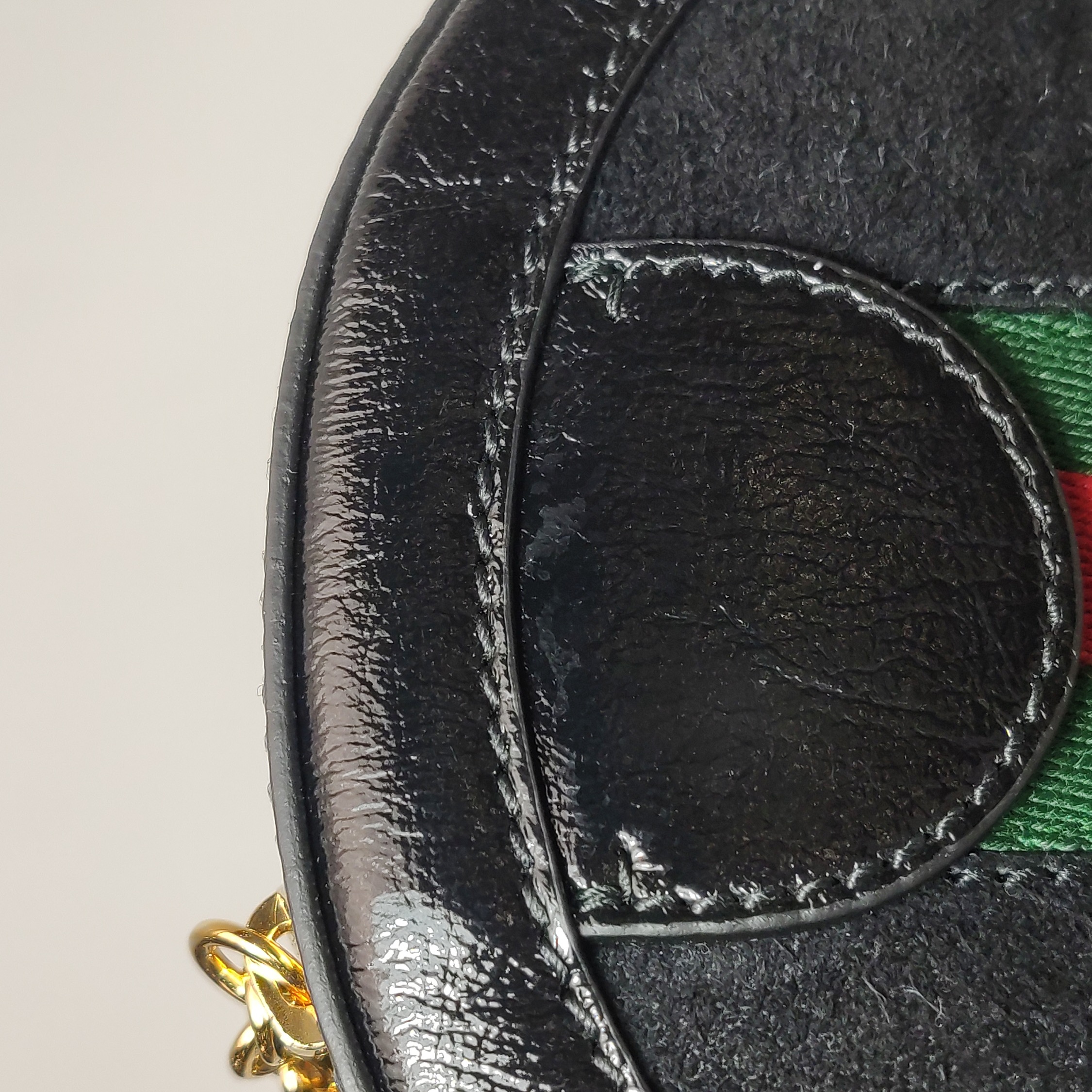 Gucci Ophidia Round Shoulder Bag Suede Mini — photo 17 of 17