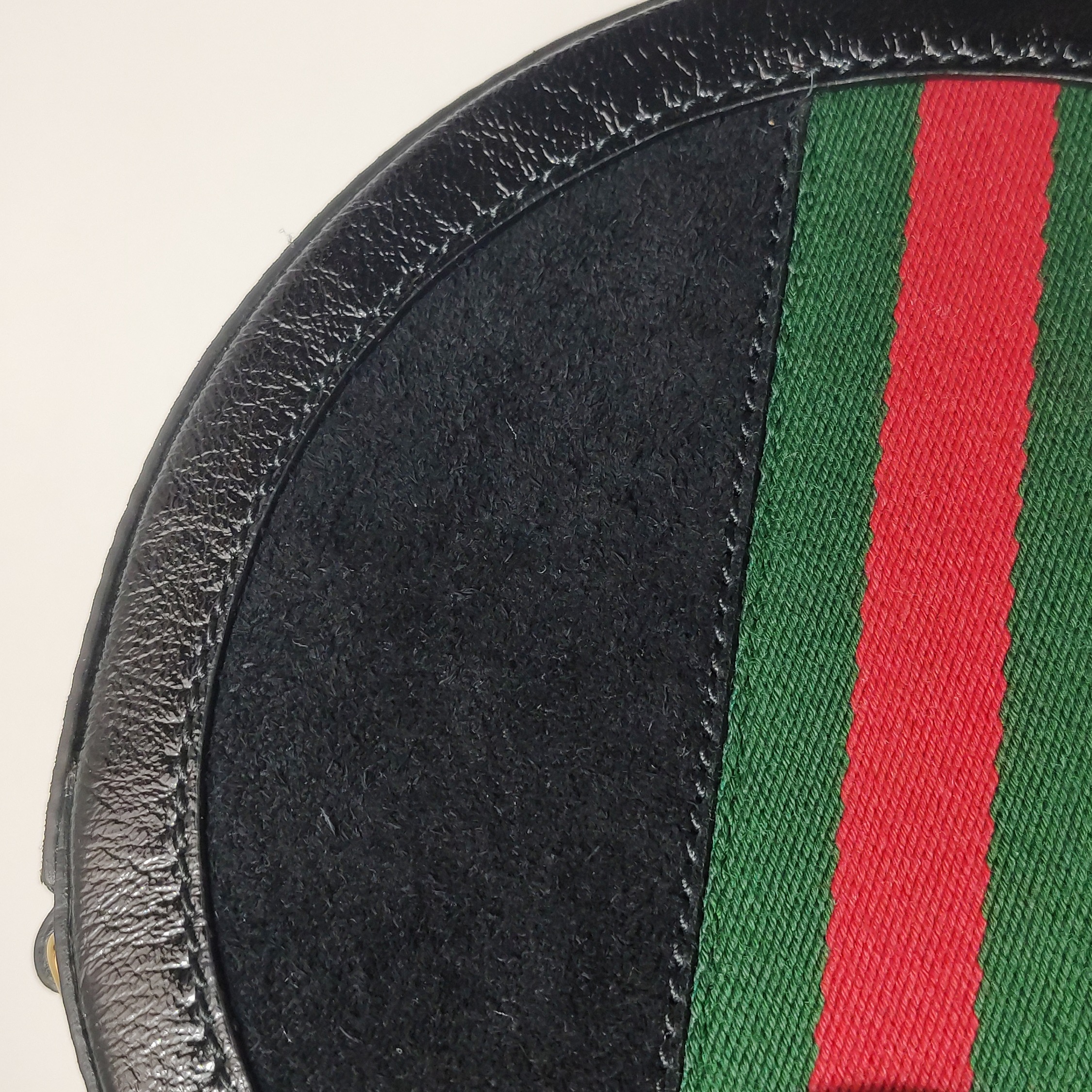Gucci Ophidia Round Shoulder Bag Suede Mini — photo 10 of 17