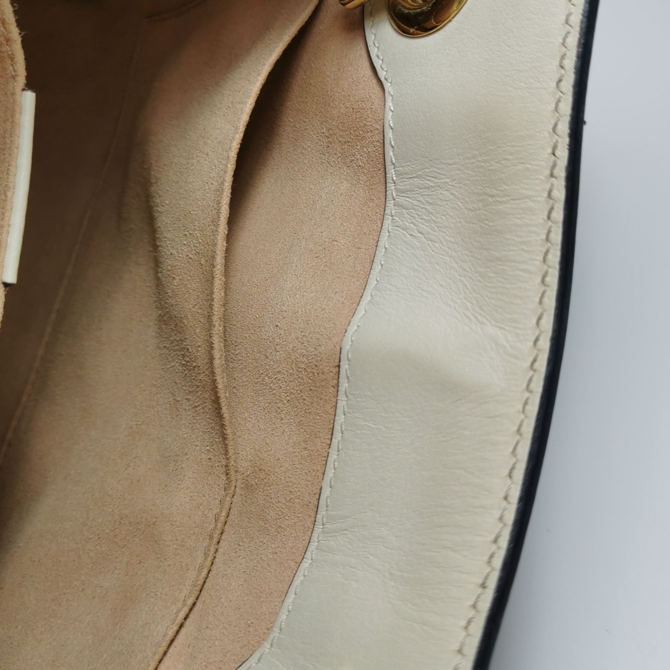 Gucci Padlock Chain Tote GG Coated Canvas with Leather Small — photo 8 of 14