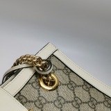 Gucci Padlock Chain Tote GG Coated Canvas with Leather Small — thumbnail 13