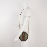 Gucci Ophidia Round Shoulder Bag GG Coated Canvas Mini — thumbnail 2