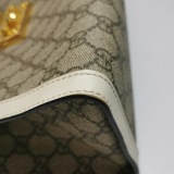 Gucci Padlock Chain Tote GG Coated Canvas with Leather Small — thumbnail 11