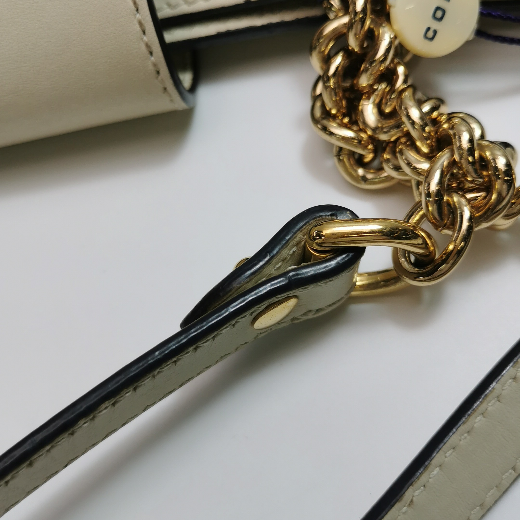 Gucci Padlock Chain Tote GG Coated Canvas with Leather Small — photo 14 of 14