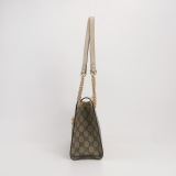 Gucci Padlock Chain Tote GG Coated Canvas with Leather Small — thumbnail 5