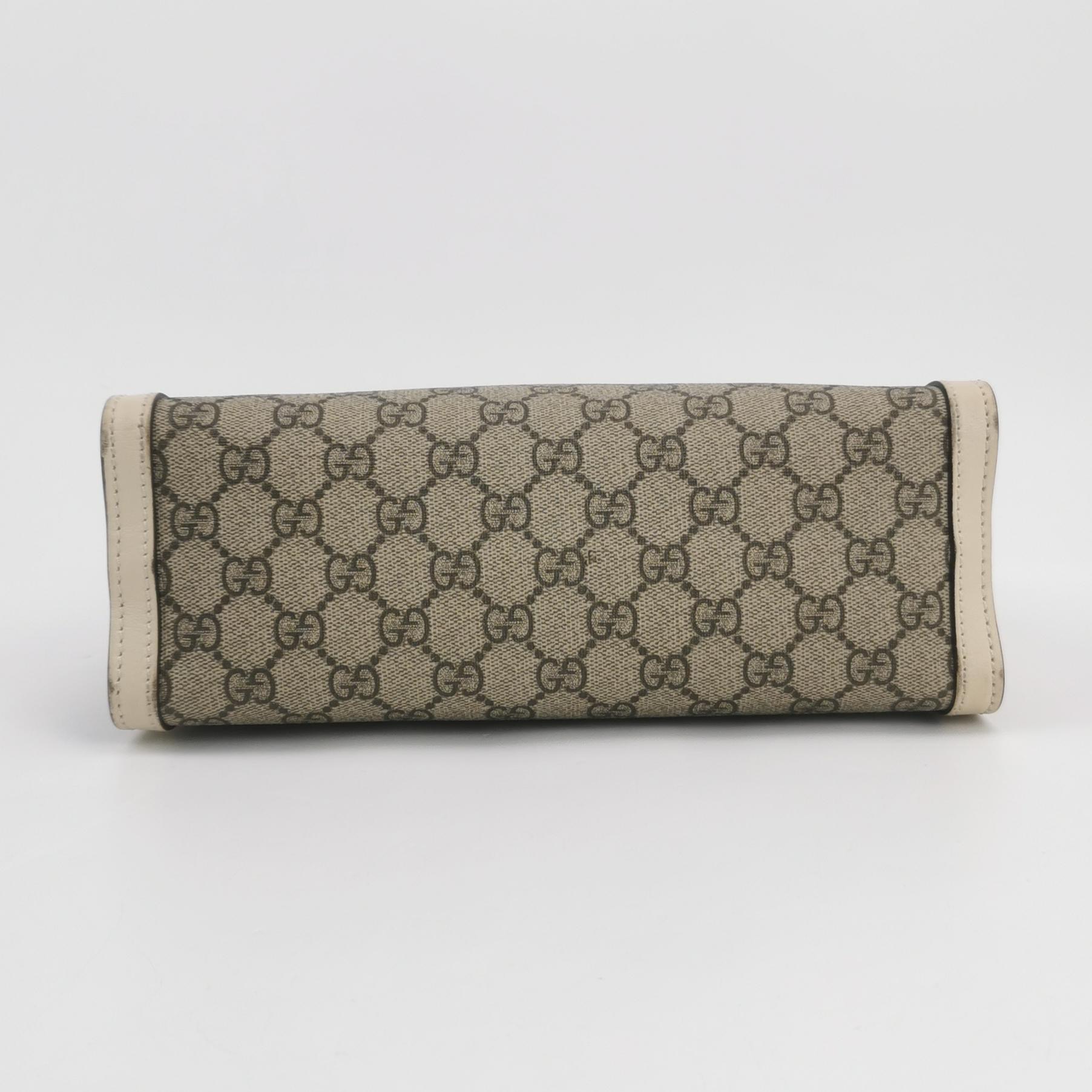 Gucci Padlock Chain Tote GG Coated Canvas with Leather Small — photo 6 of 15