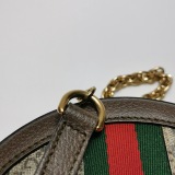 Gucci Ophidia Round Shoulder Bag GG Coated Canvas Mini — thumbnail 18