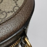Gucci Ophidia Round Shoulder Bag GG Coated Canvas Mini — thumbnail 17