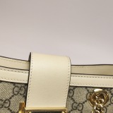 Gucci Padlock Chain Tote GG Coated Canvas with Leather Small — thumbnail 14