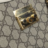 Gucci Padlock Chain Tote GG Coated Canvas with Leather Small — thumbnail 11