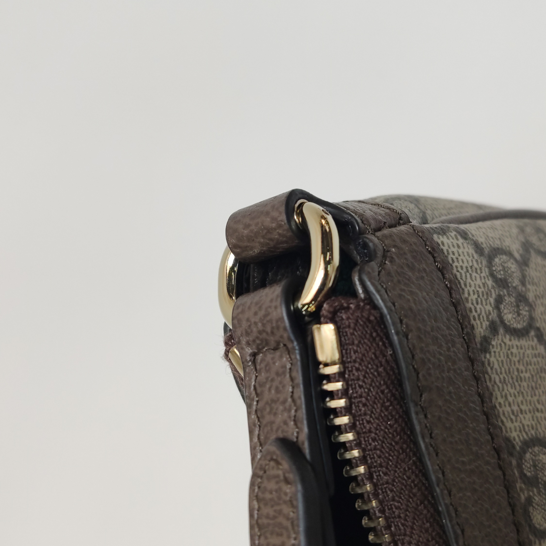 Gucci Ophidia GG Supreme Mini Shoulder Bag Canvas Web Pochette — photo 13 of 14
