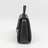Gucci Interlocking Top Handle Bag (Outlet) Leather Small — thumbnail 4