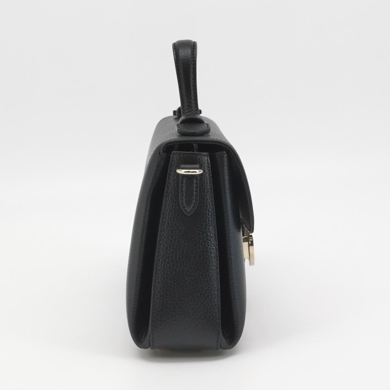 Gucci Interlocking Top Handle Bag (Outlet) Leather Small — photo 3 of 15