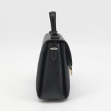Gucci Interlocking Top Handle Bag (Outlet) Leather Small — thumbnail 3
