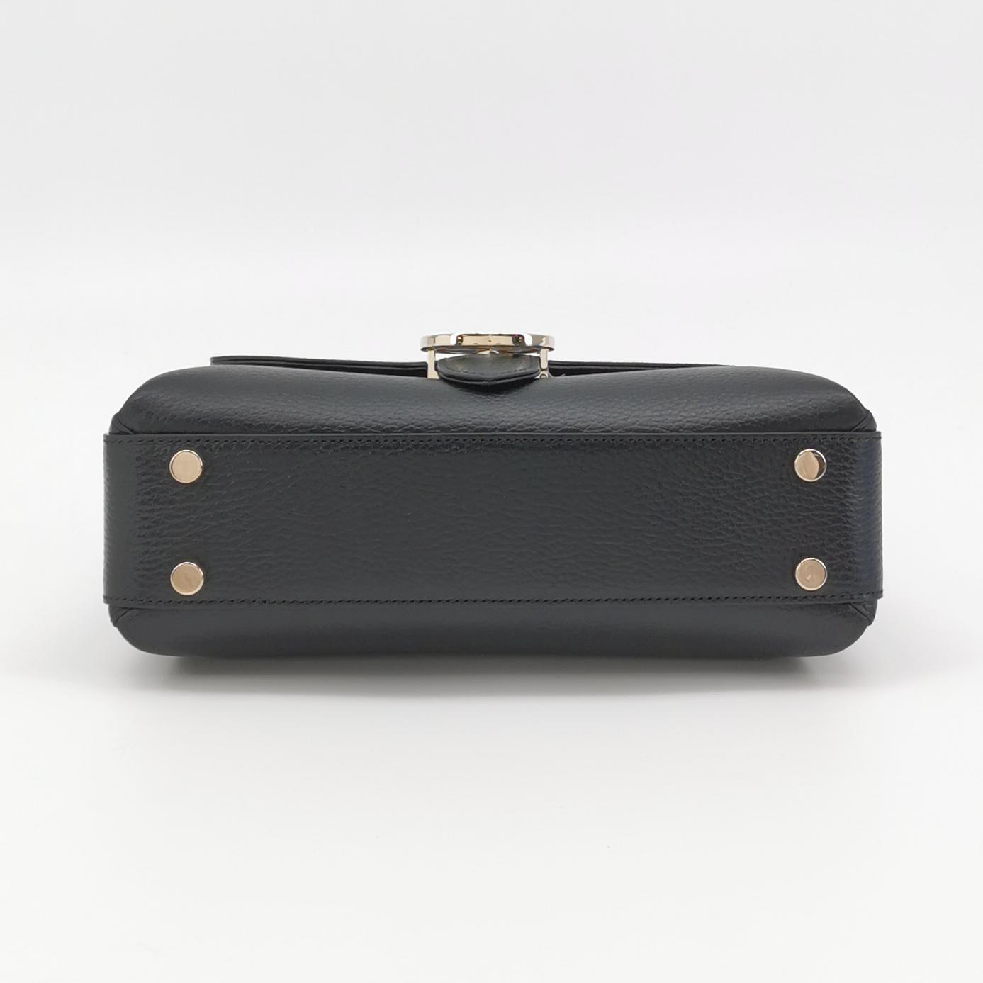 Gucci Interlocking Top Handle Bag (Outlet) Leather Small — photo 6 of 15