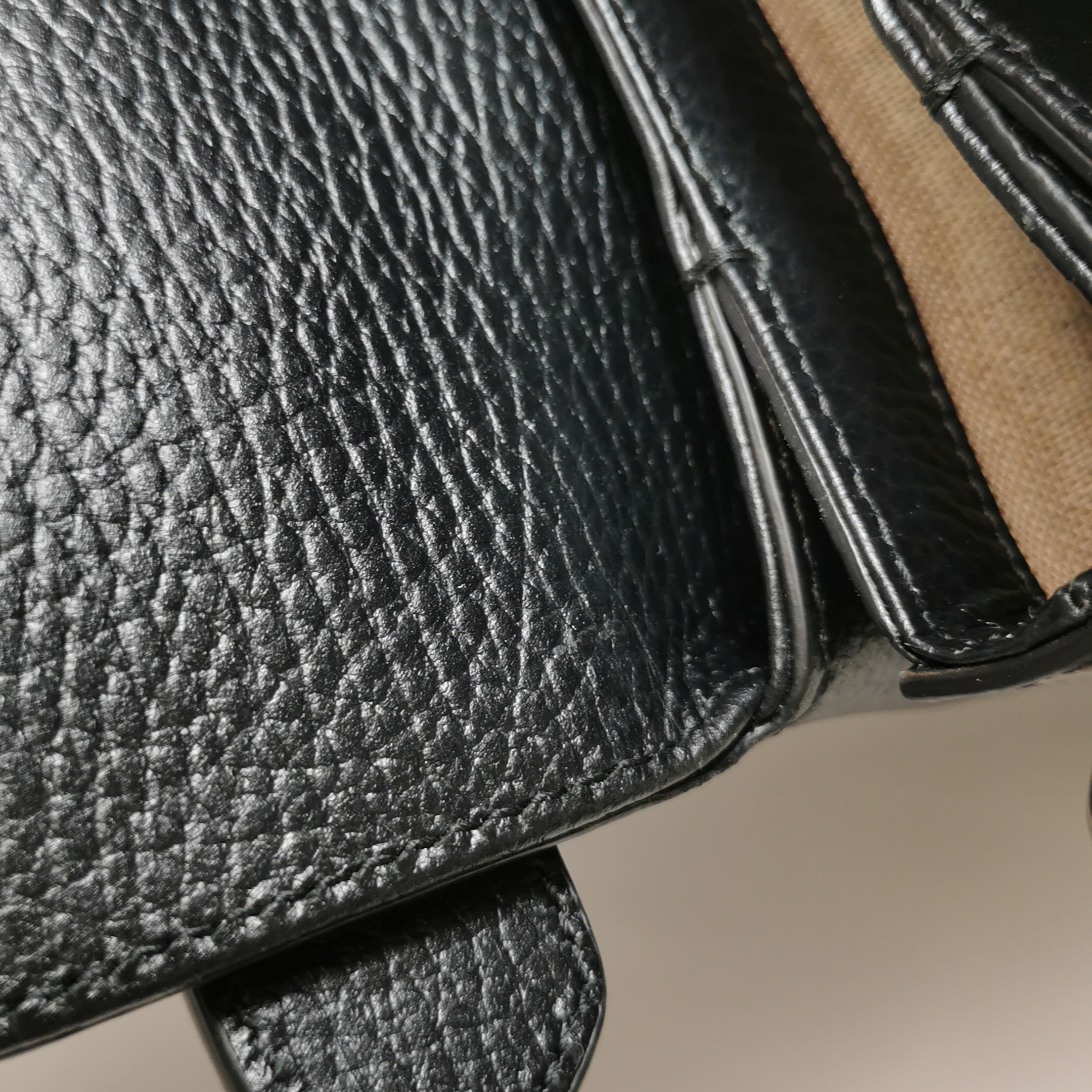 Gucci Interlocking Top Handle Bag (Outlet) Leather Small — photo 11 of 15