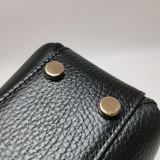 Gucci Interlocking Top Handle Bag (Outlet) Leather Small — thumbnail 10