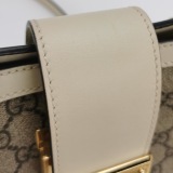 Gucci Padlock Chain Tote GG Coated Canvas with Leather Small — thumbnail 12