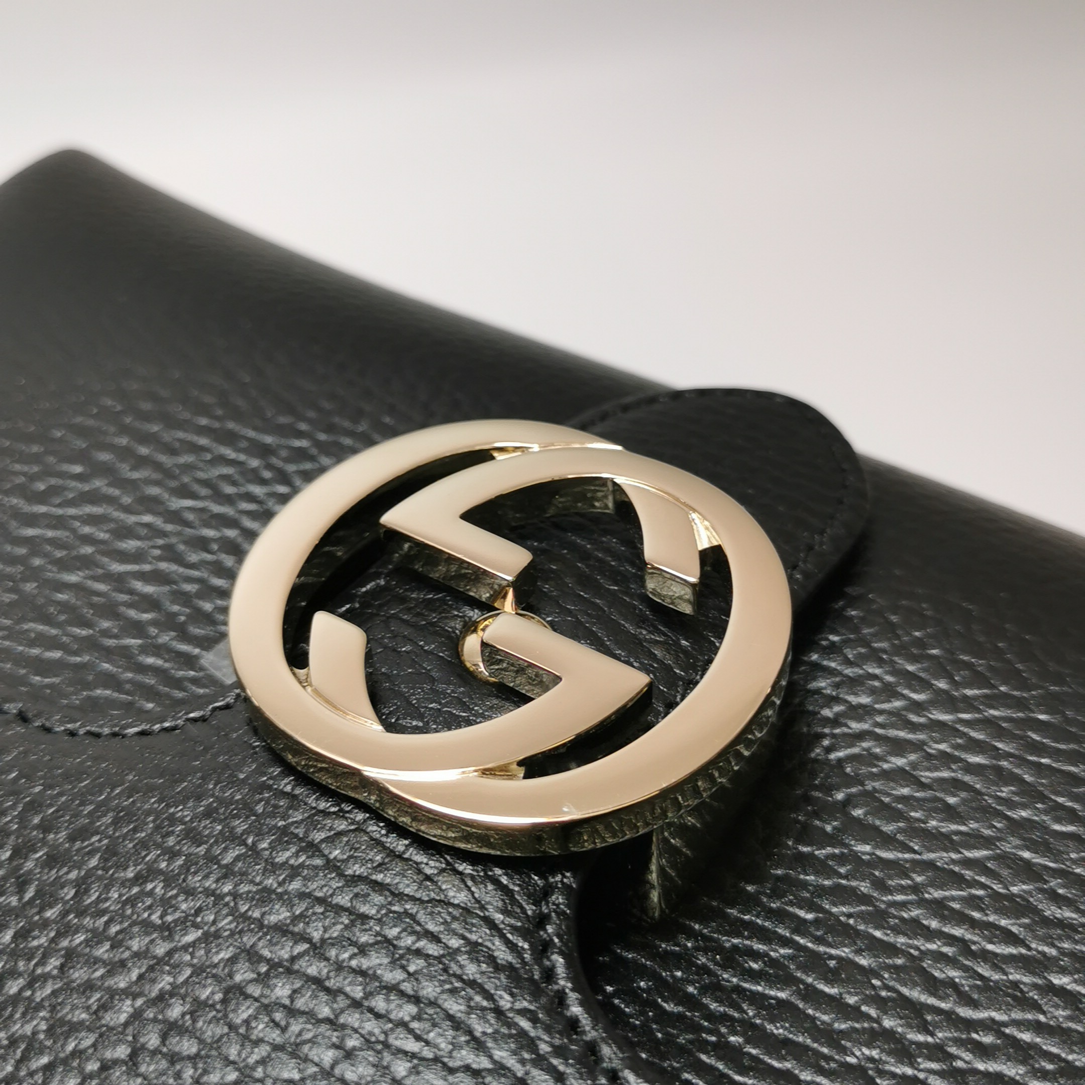 Gucci Interlocking Top Handle Bag (Outlet) Leather Small — photo 7 of 15