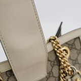 Gucci Padlock Chain Tote GG Coated Canvas with Leather Small — thumbnail 11