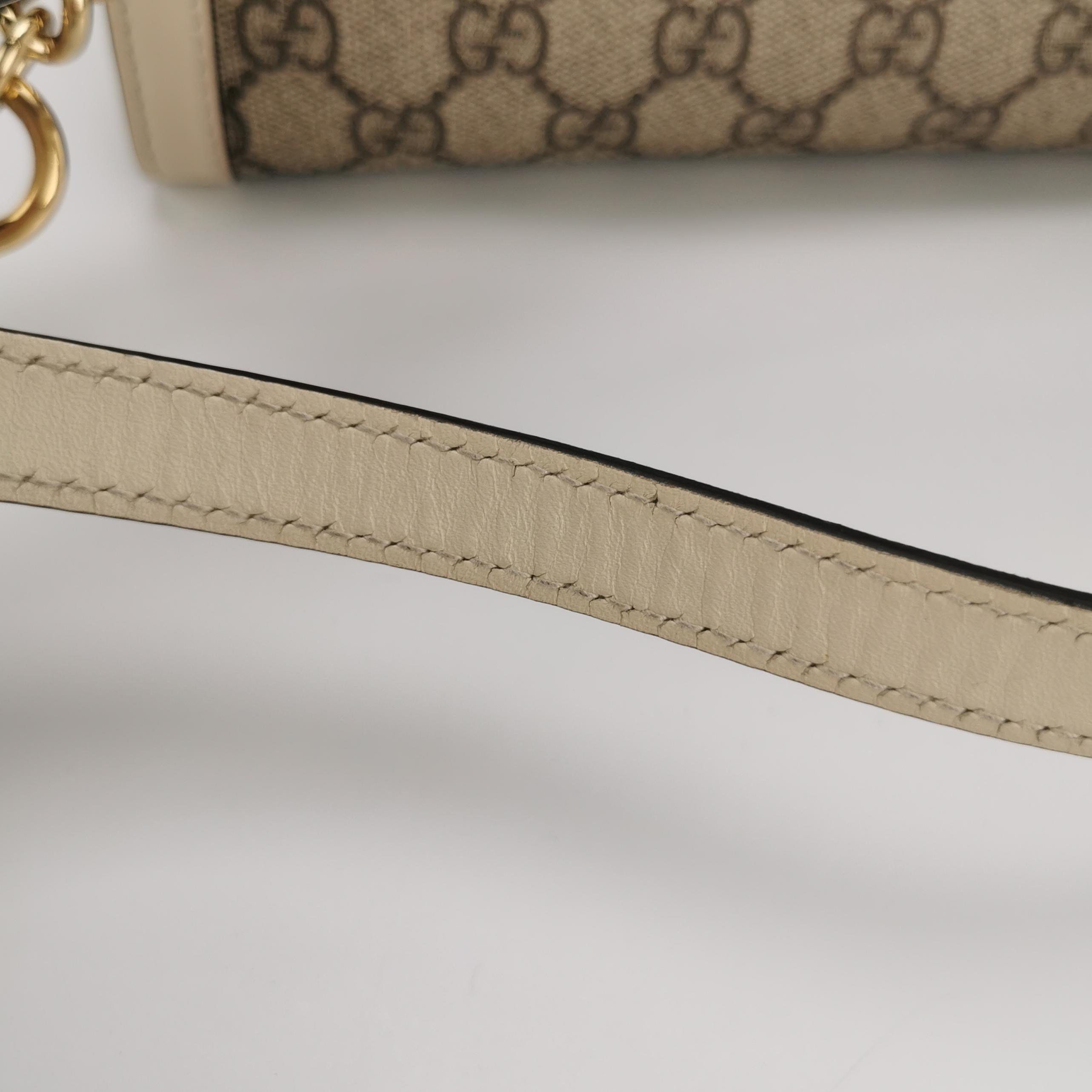 Gucci Padlock Chain Tote GG Coated Canvas with Leather Small — photo 13 of 13