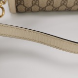 Gucci Padlock Chain Tote GG Coated Canvas with Leather Small — thumbnail 13