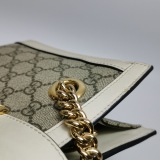 Gucci Padlock Chain Tote GG Coated Canvas with Leather Small — thumbnail 10