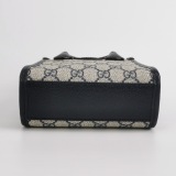 Gucci Interlocking G Patch Tote GG Coated Canvas Mini — thumbnail 6