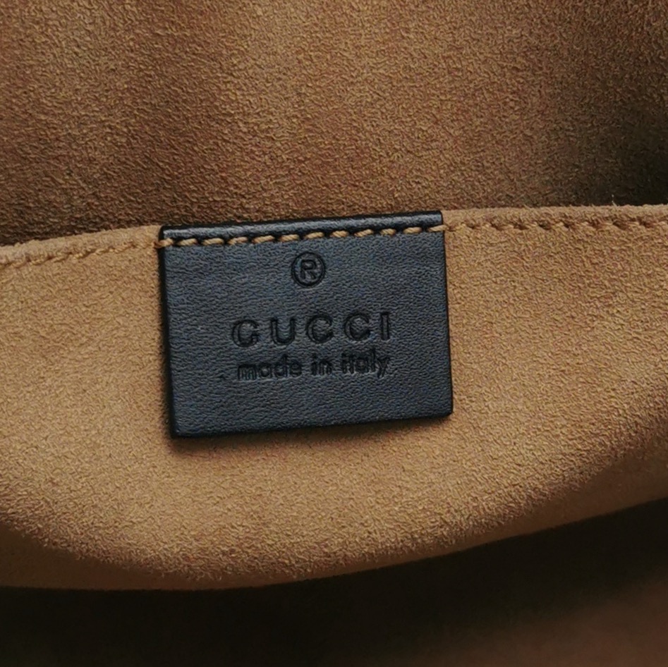 Gucci Padlock Chain Tote GG Coated Canvas with Leather Small — photo 8 of 14