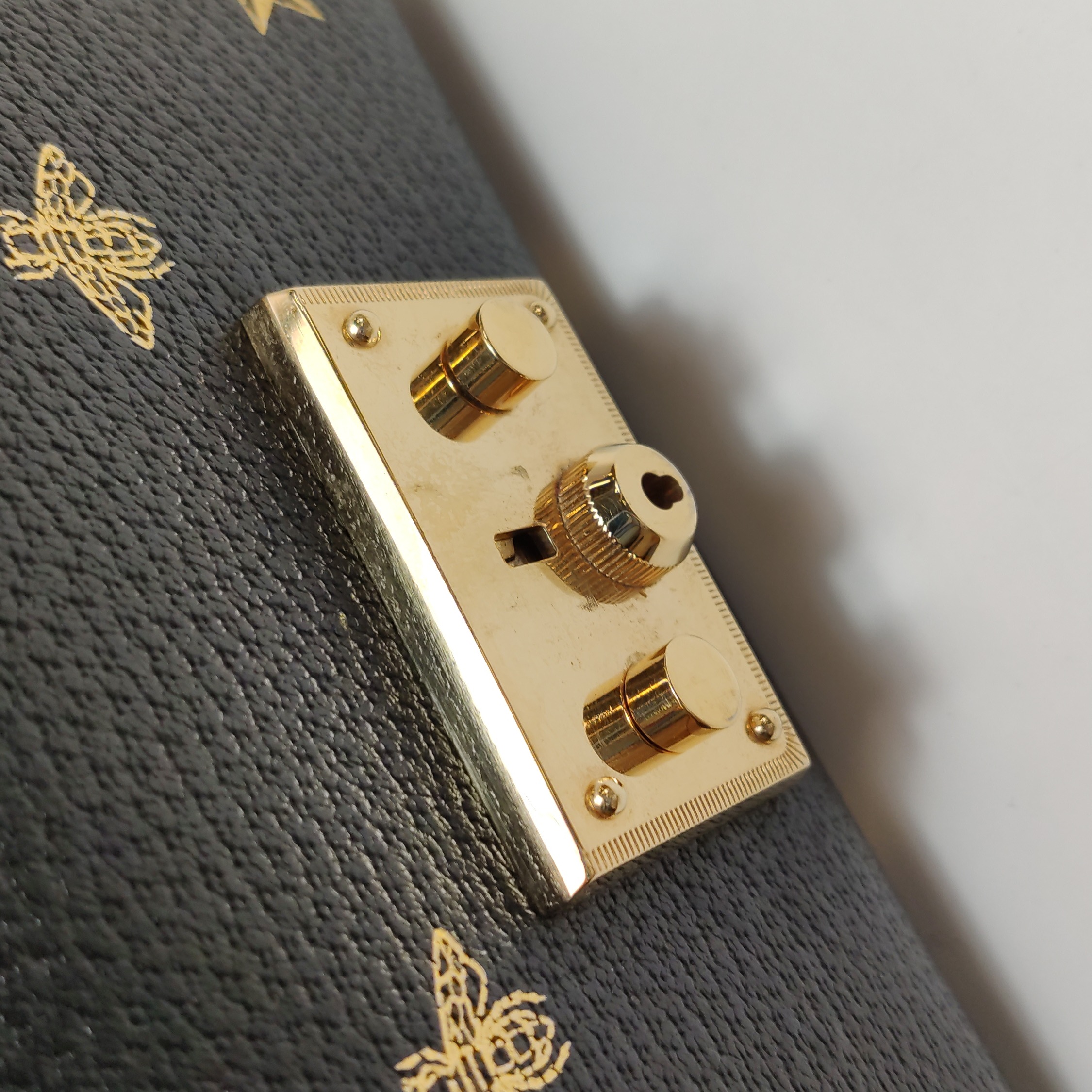 Gucci Padlock Shoulder Bag Printed Leather Small — photo 8 of 13